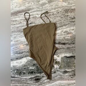 Kookai Olive Green Bodysuit